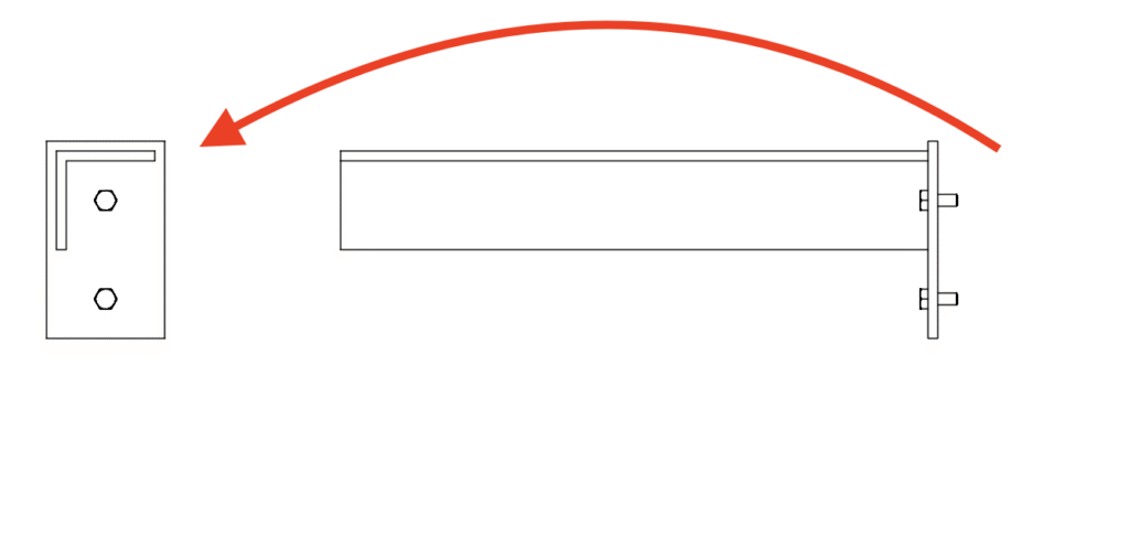 Fusion 投影ビュー 配置変更 一角法から三角法