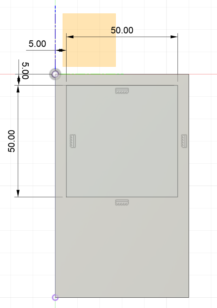 Fusion スケッチ 型鋼外形作図完了