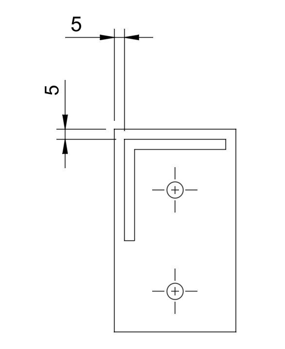 Fusion 図面作成 寸法位置編集完了